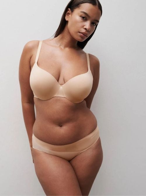Essentiall Reggiseno preformato con ferretto, beige
