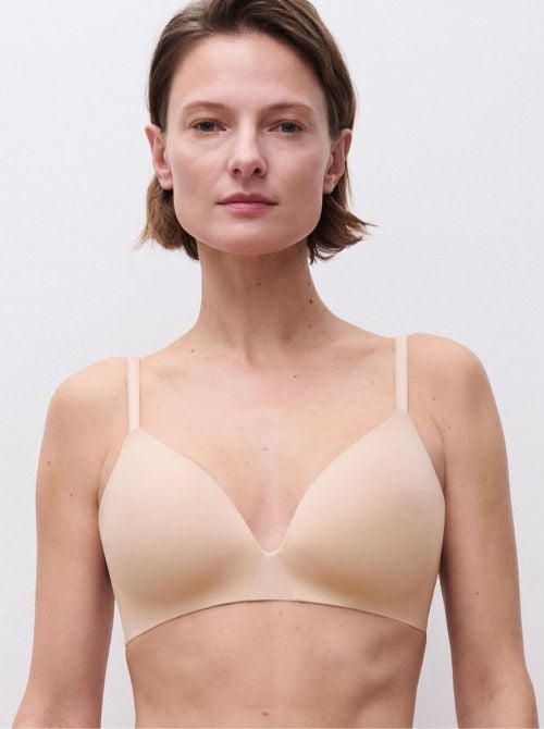 Essentiall Reggiseno triangolo senza ferretto, beige