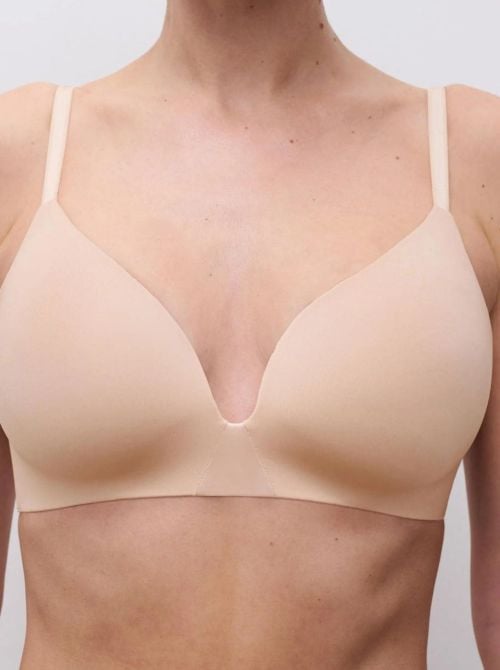 Essentiall Reggiseno triangolo senza ferretto, beige