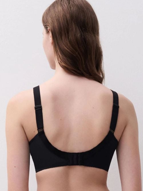 Amazone underwired bra, black