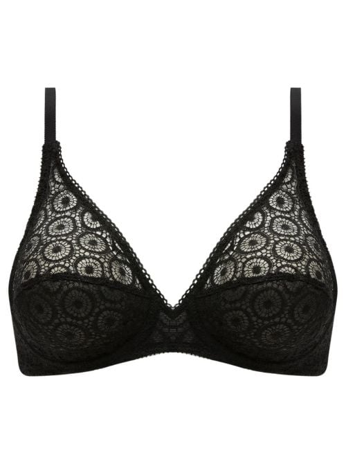 Amazone underwired bra, black