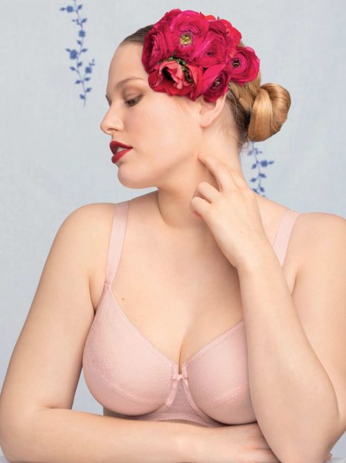 Fleur Underwire bra, blush pink