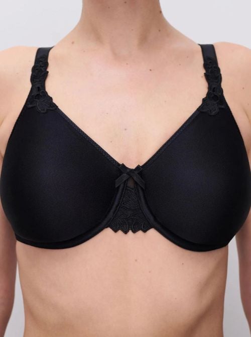 Hedona  underwired bra, black