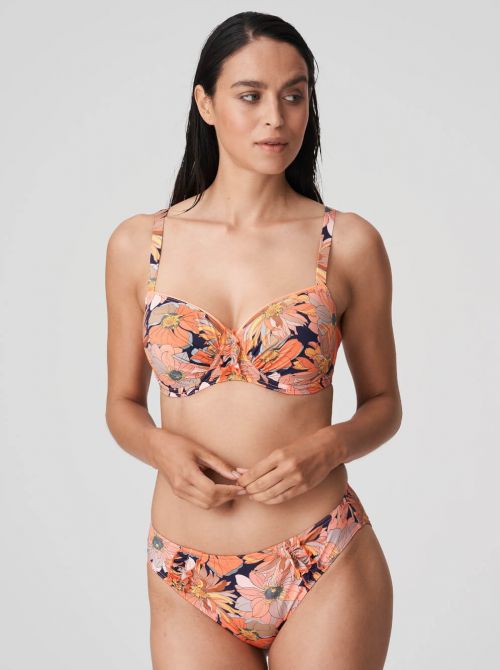 Melanesia balconcino imbottito per bikini, coral flower PRIMADONNA SWIM