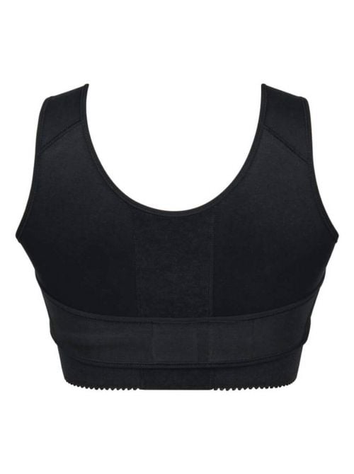 1095 Marbella reggiseno a compressione con fascia, nero