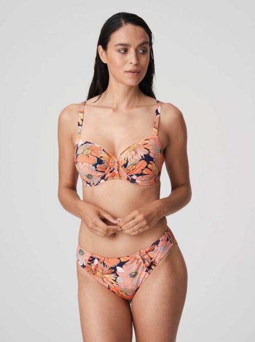 Melanesia slip rio per bikini, coral flower PRIMADONNA SWIM