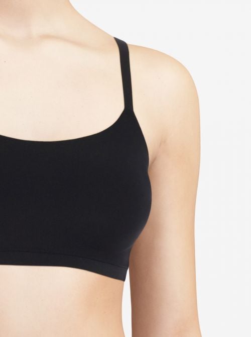 SoftStretch bralette imbottita con pizzo, nero CHANTELLE