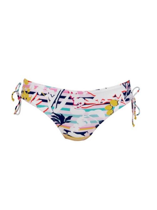 Lorie Bottom Slip per bikini con lacetti laterali ROSA FAIA BEACHWEAR