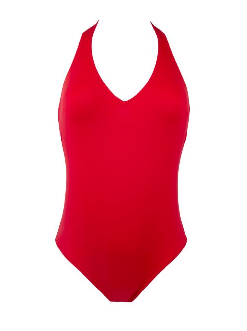 La Double Mix one-piece swimsuit, red ANTIGEL