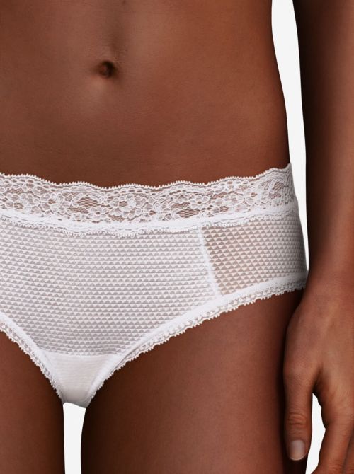 Brooklyn shorty briefs, white PASSIONATA