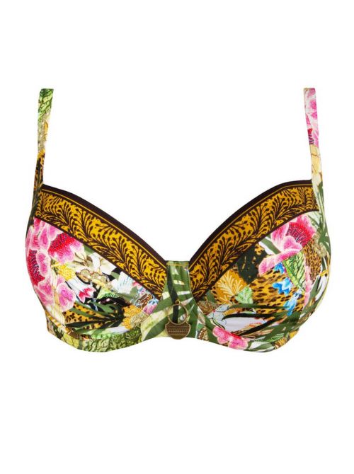 Jungle Panthère bikini bra with deep cups, fantasy LISE CHARMEL