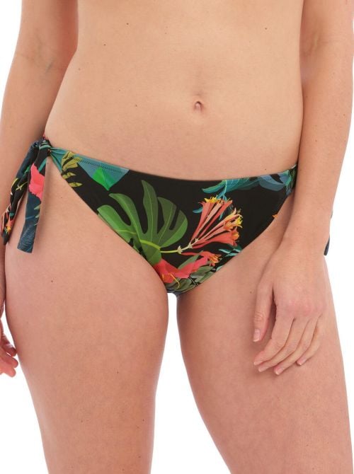 Monteverde Slip with side laces, floral pattern FANTASIE SWIM