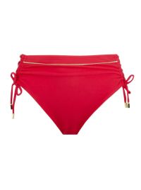 Plaisir Regate adjustable bikini bottom, rouge hibiscus