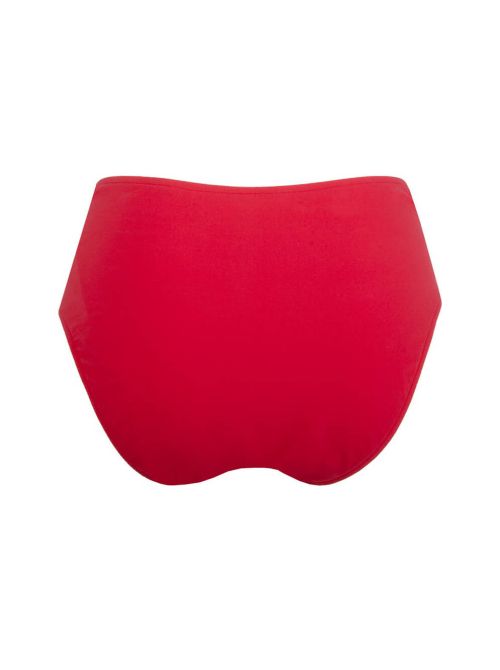 Plaisir Regate adjustable bikini bottom, rouge hibiscus