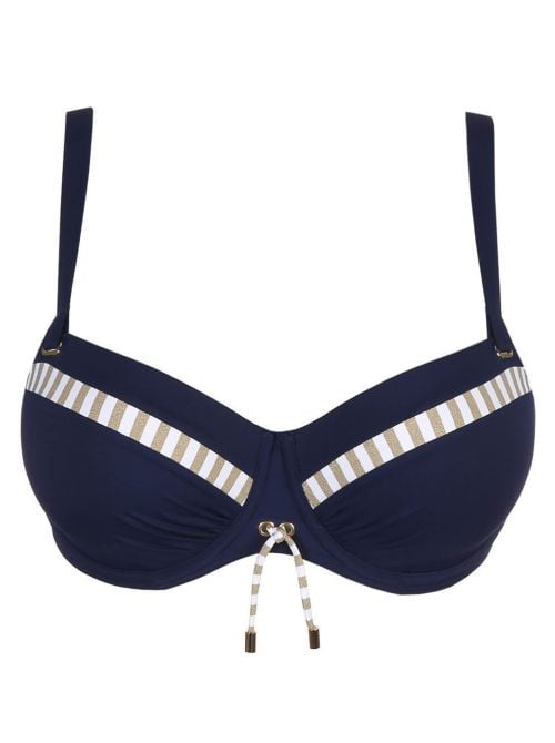 Ocean Mood balconcino imbottito per bikini, water blue