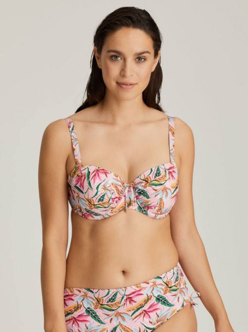 Sirocco padded balconette for bikini, pink paradise PRIMADONNA SWIM