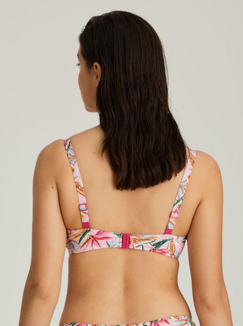 Sirocco padded balconette for bikini, pink paradise