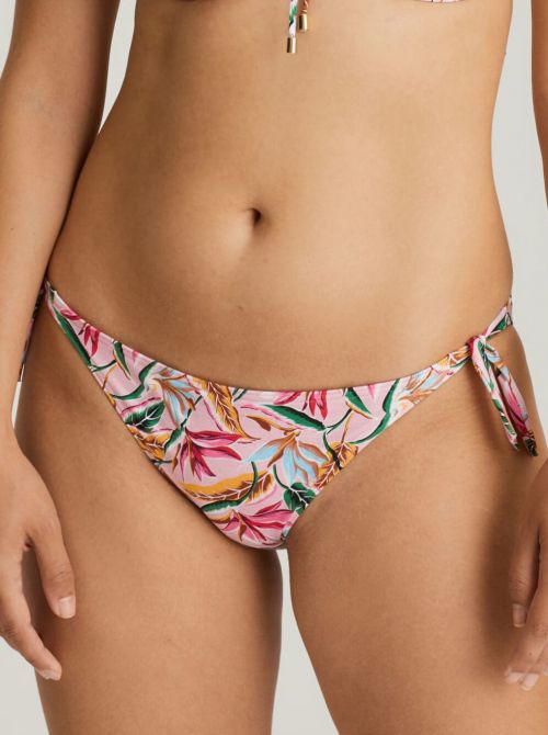 Sirocco briefs with laces, pink paradise