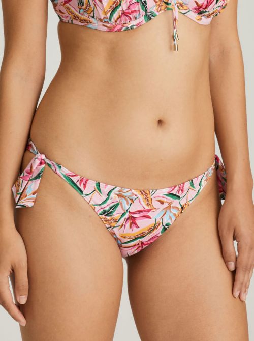 Sirocco briefs with laces, pink paradise