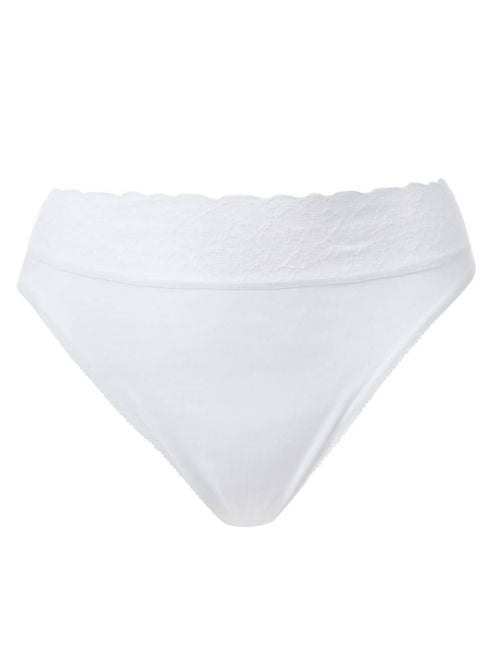 21901 Lycraspitze Slip fianco medio, bianco CALIDA