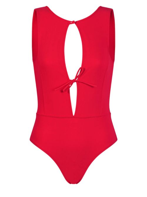 Jane non-wired swimsuit, cherry