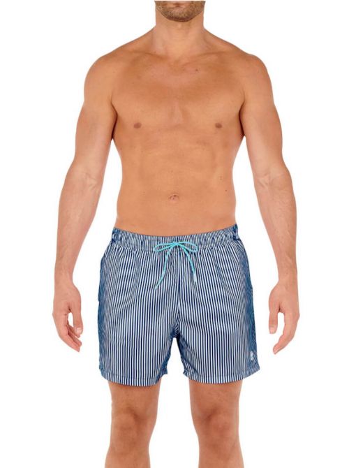 Beach boxer uomo Justin, blue
