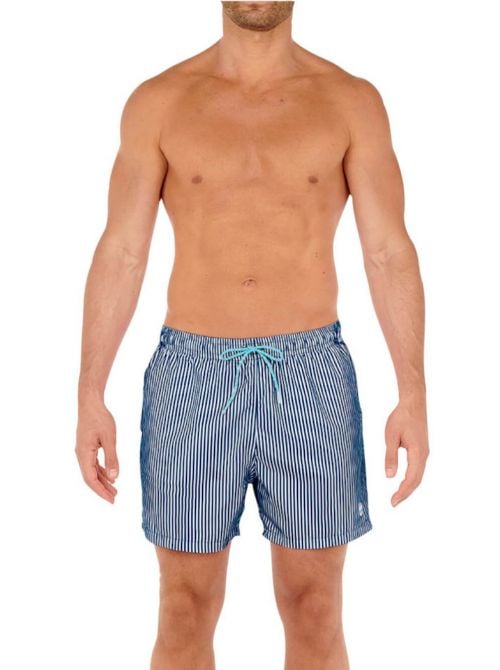 Beache boxer Justin, blue