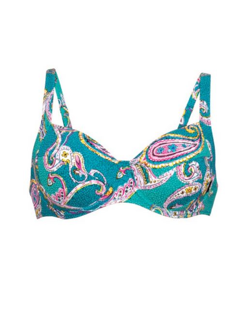 Sibel Reggiseno per Bikini, petrolio ROSA FAIA BEACHWEAR