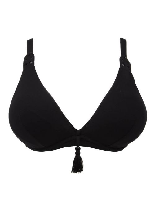Elegance Croisiere triangle sea without underwire, black LISE CHARMEL