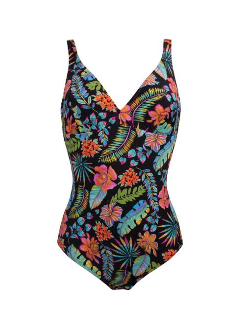 La Tropicale costume intero, nero ANTIGEL