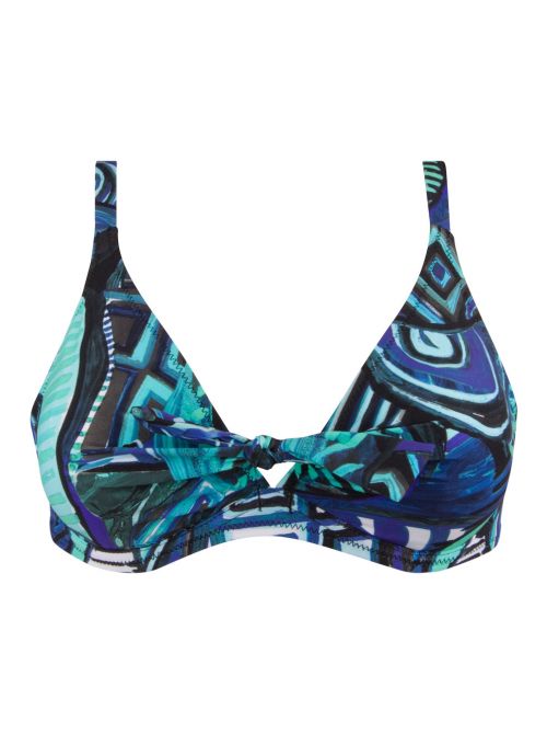 L'art premiere reggiseno con ferretto a triangolo, bleu premier ANTIGEL