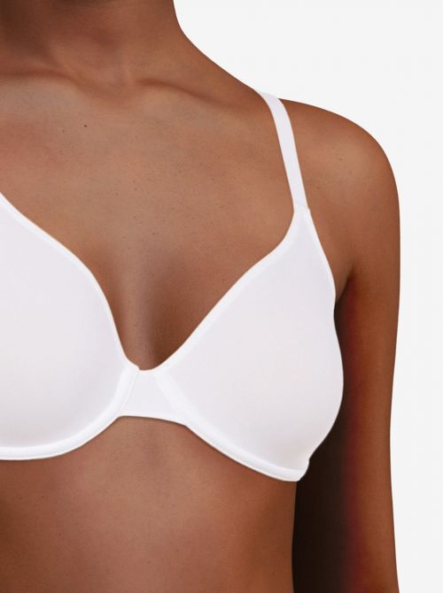 Rhythm  underwired moulded bra, white PASSIONATA