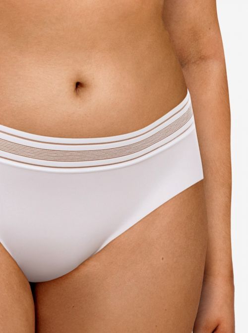 Rhythm shorty briefs, white PASSIONATA