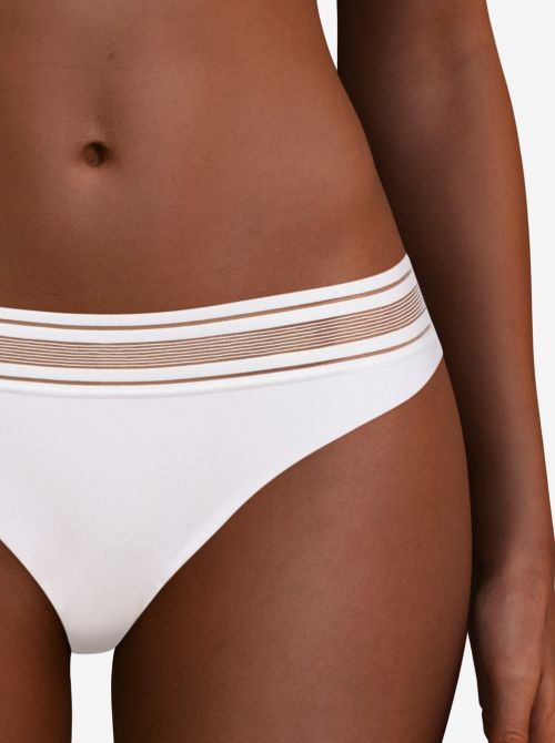 Rhythm thong, white PASSIONATA