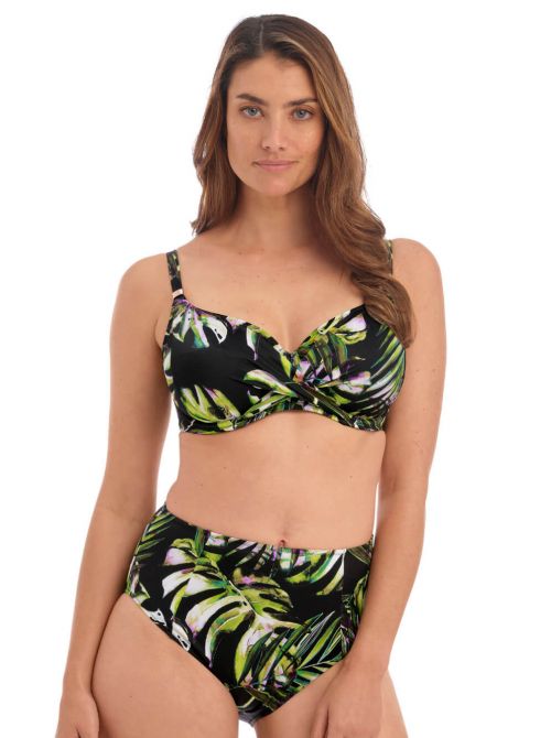 Palm Valley bikini bra with underwire, tropical fantasy