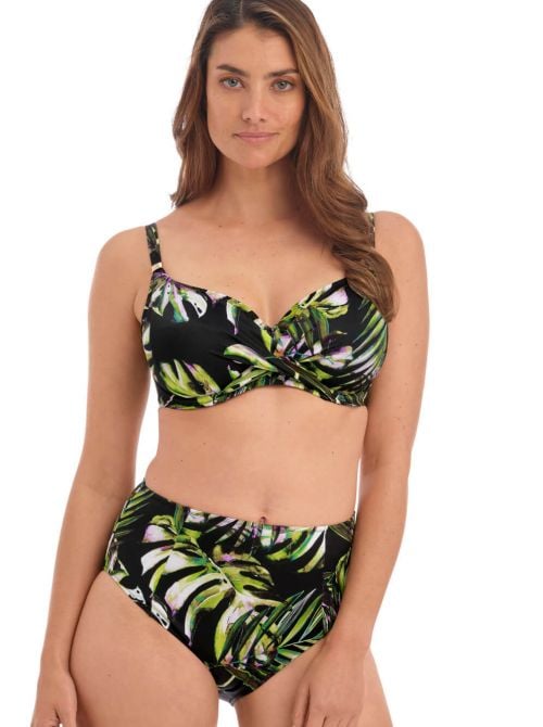 Palm Valley Slip vita alta per Bikini, fantasia tropicale FANTASIE SWIM