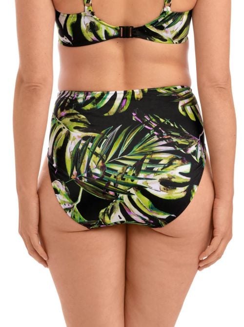 Palm Valley Slip vita alta per Bikini, fantasia tropicale