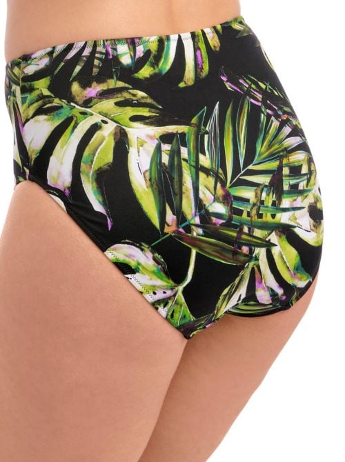 Palm Valley Slip vita alta per Bikini, fantasia tropicale