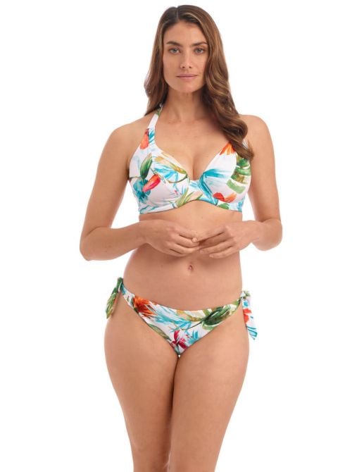 Kiawah Island  Slip per Bikini con laccetti, aquamarine