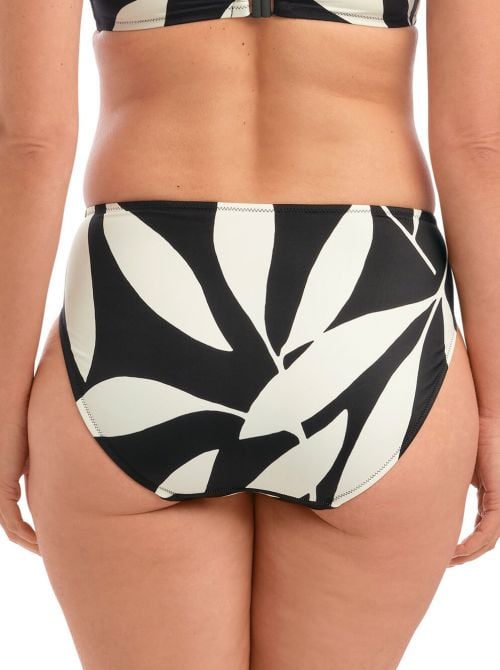 Ile De Re  Slip per Bikini, nero e crema