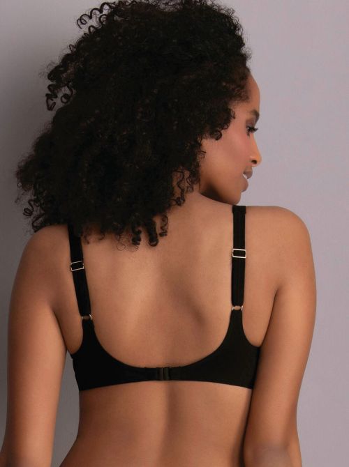 8411 Reggiseno con ferretto per Bikini. Nero
