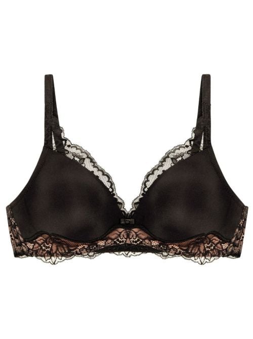 Amourette Charm P Reggiseno Imbottito Senza Ferretto, nero