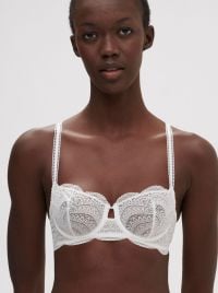 Karma balconette with underwire, ivory