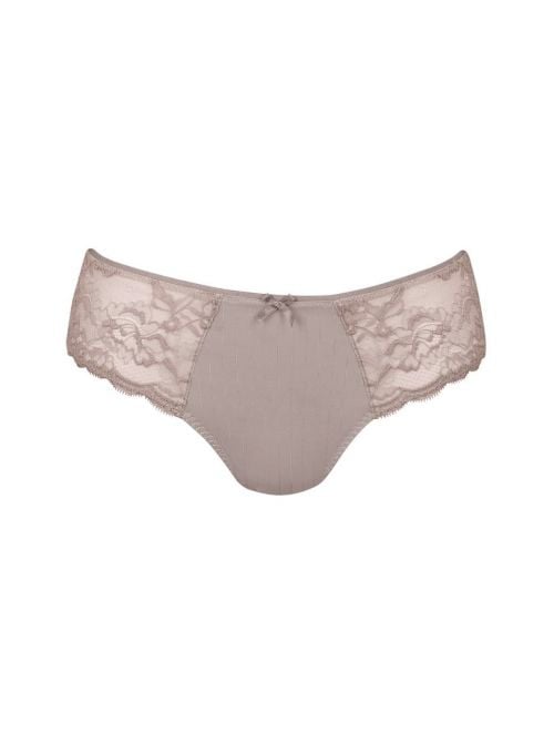 Antonia high-waisted brief, dusty gray