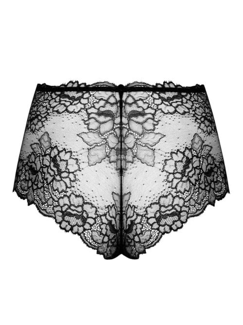 Sublime en Dentelle shorty, nero