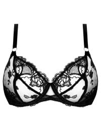 Sublime en Dentelle reggiseno a balconcino 3/4, nero