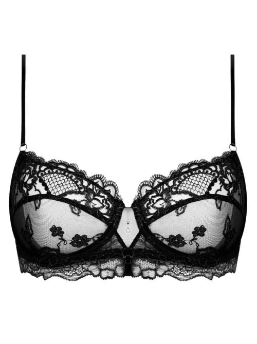 Sublime en Dentelle reggiseno a balconcino, nero