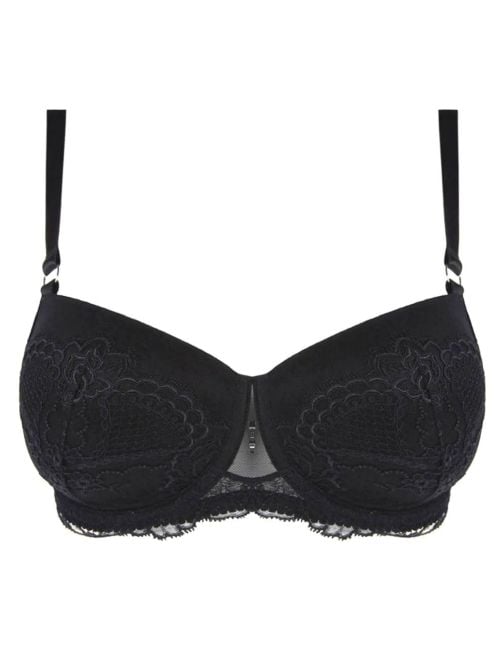 Sublime en Dentelle reggiseno push up, nero
