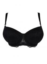 Sublime en Dentelle coque bra, black