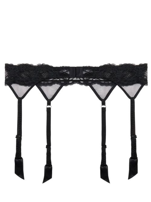 Sublime en Dentelle reggicalze, nero